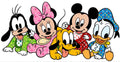 AMIGOS MICKEY VERSIÓN BEBE- PACK DIGITAL 100 UNIDADES DIFERENTES