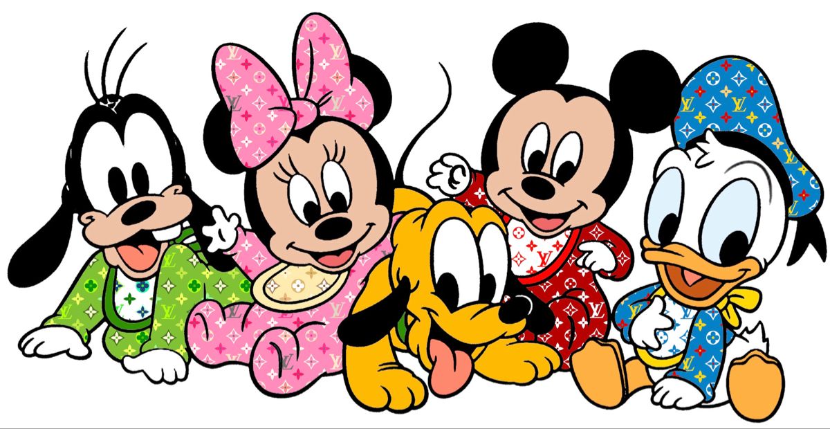 AMIGOS MICKEY VERSIÓN BEBE- PACK DIGITAL 100 UNIDADES DIFERENTES