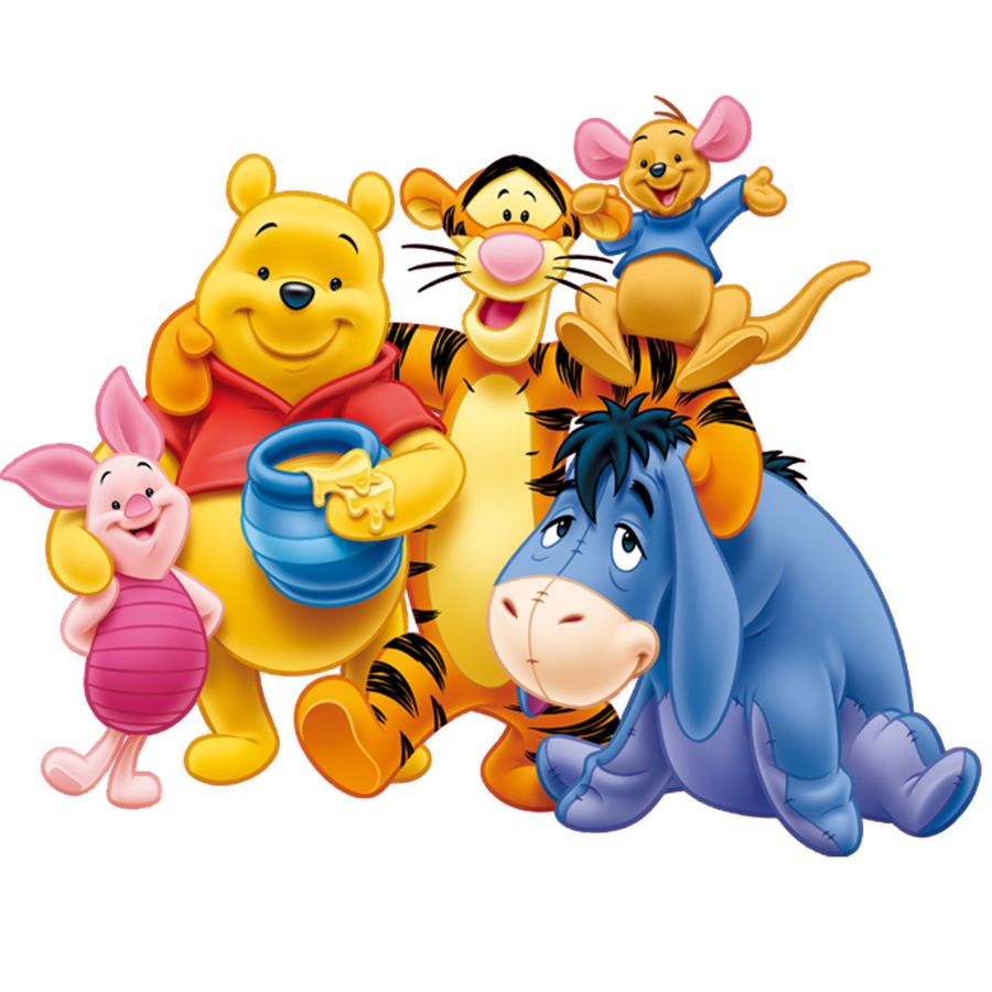 PACK DIGITAL WINNIE DE POOH Y SUS AMIGOS - 100 UNIDADES DIFERENTES