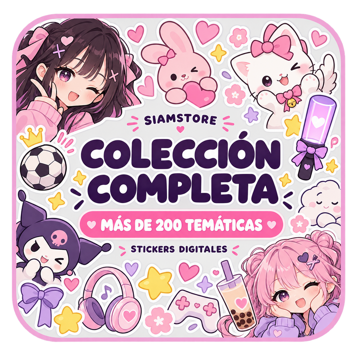 Colección completa SiamStore · Más de 200 temáticas