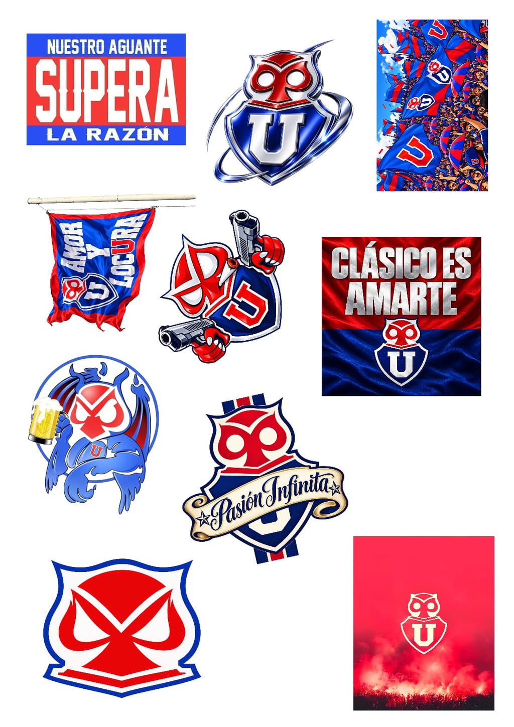 PACK DIGITAL UNIVERSIDAD DE CHILE - 50 UNIDADES DIFERENTES
