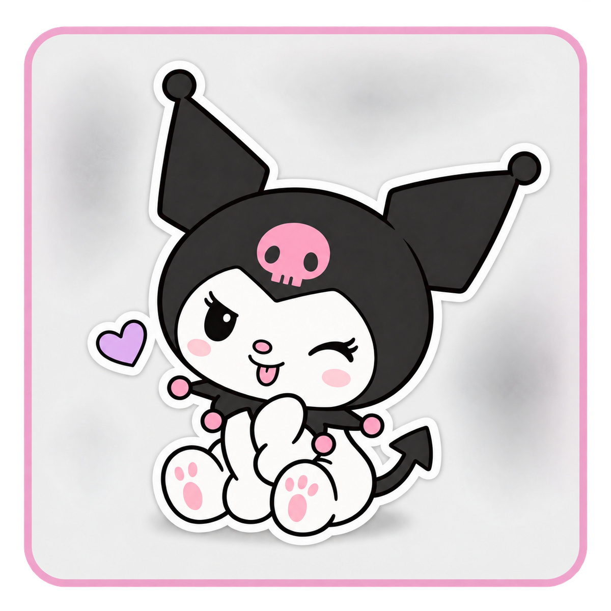 Pack digital Kuromi · 100 diseños